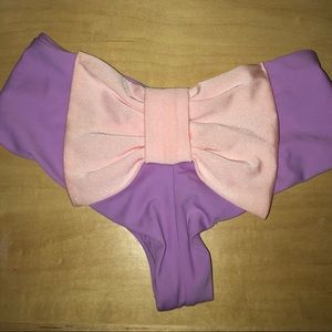 Lolli swim bow bottoms NWOT